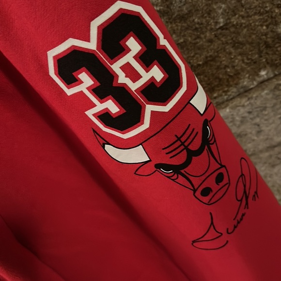 Authentic Mitchell and Ness Chicago Bulls Sweatpants sz Large - Picture 2 of 5